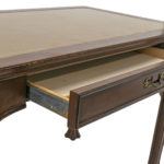 Tooled Leather Top Writing Desk - Image 2