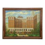 REVEREND L.M. PHILLIPS(1900-1991) Original Oil on Canvas “Neil House” - Signed