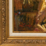AIKE BEER Original Oil Portrait of Woman on Canvas - Signed - Image 4