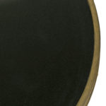 GLOBAL VIEWS Brass Twig Table with Black Granite Top - Image 6