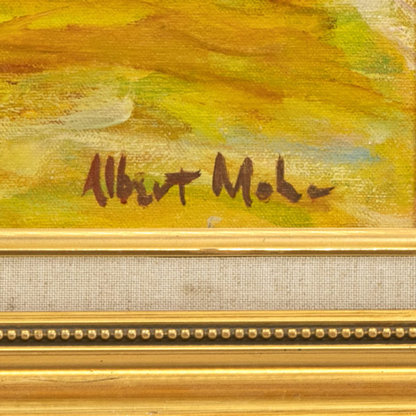 ALBERT MOHR(1918-2001) Oil on Canvas - Signed - Image 4