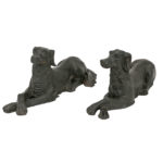 Pair of Cast Iron Dogs - Image 2