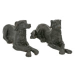 Pair of Cast Iron Dogs