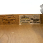 HENKEL HARRIS Mahogany 4 Drawer Blockfront Chest - Image 6