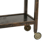 Bamboo Motif Cart with Lower Shelf - Image 5