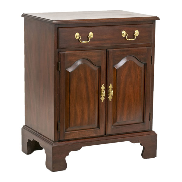 HENKEL HARRIS Mahogany Nightstand - Image 1