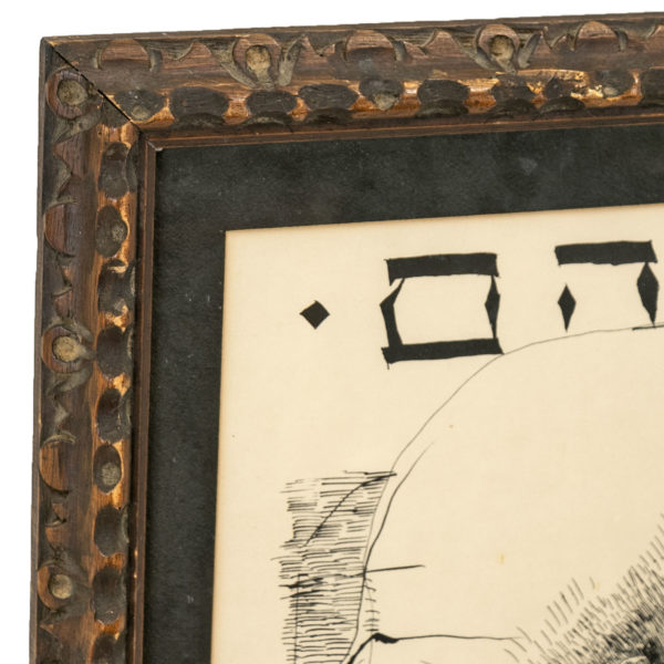 LEONARD BASKIN (1922-2000) Original Lithograph “Abraham” - Image 3