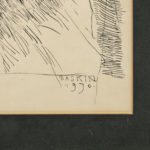 LEONARD BASKIN (1922-2000) Original Lithograph “Abraham” - Image 4