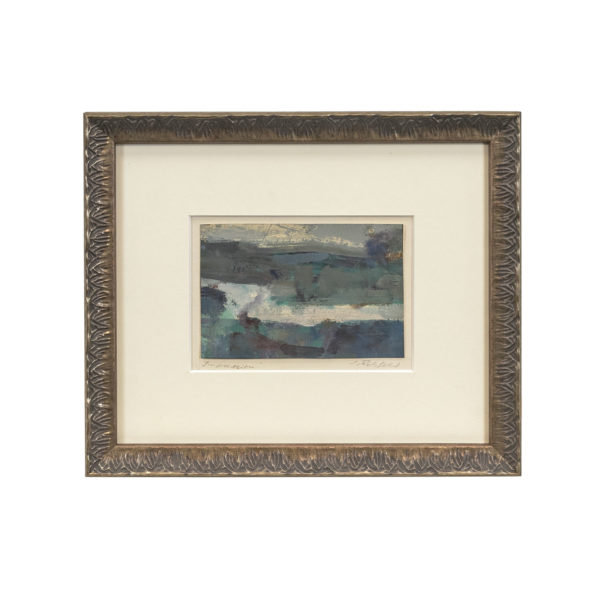WILMER SIEGFRIED RICHTER (1891-1993) Original Gouache on Paper - Image 1