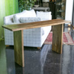 WORLD MARKET Live Edge Sansur Console Table - Image 4