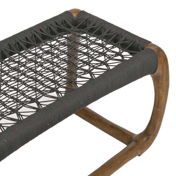 WEST ELM JOHN VOGEL Woven Bench - Image 3
