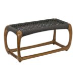 WEST ELM JOHN VOGEL Woven Bench