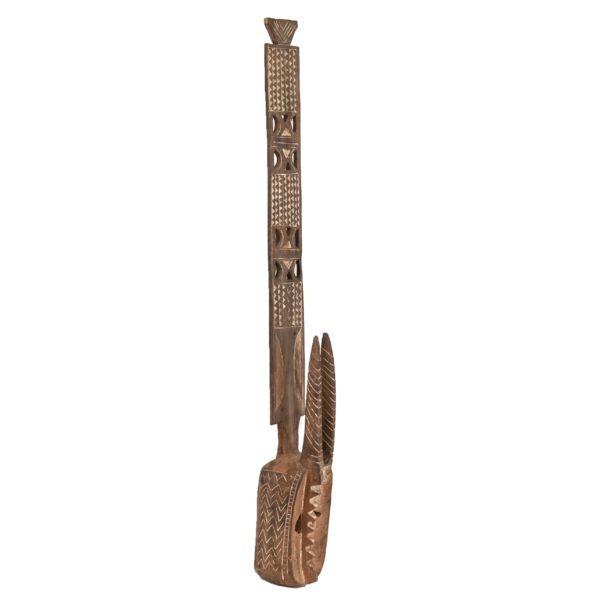 Wooden African Antelope Mask - Image 1