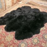 6’x8’ ARHAUS Black Sheepskin Rug - Image 2
