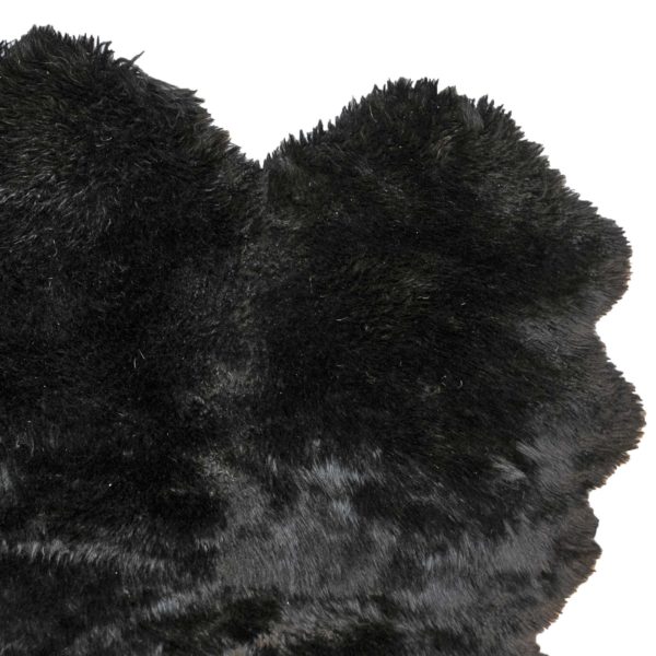 6’x8’ ARHAUS Black Sheepskin Rug - Image 1