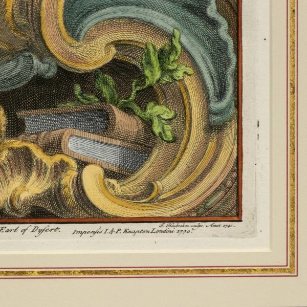 Hand Colored Engraving - Portrait of John Maitland, Duke of Lauderdale - Image 4