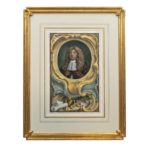Hand Colored Engraving - Portrait of John Maitland, Duke of Lauderdale