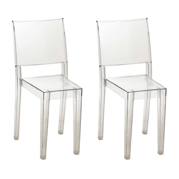 Pair of PHILIPPE STARCK (1949-) “La Marie” Chairs for KARTELL - Image 1