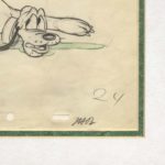 WALT DISNEY Pluto Original Production Drawing - Image 3