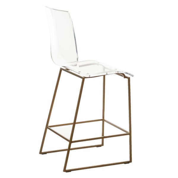 Pair of GABBY HOME King Acrylic Counter Stools - Image 2