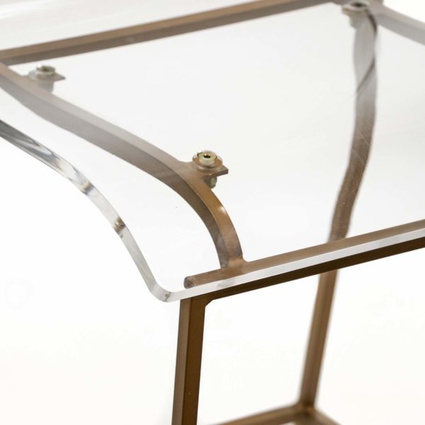 Pair of GABBY HOME King Acrylic Counter Stools - Image 3