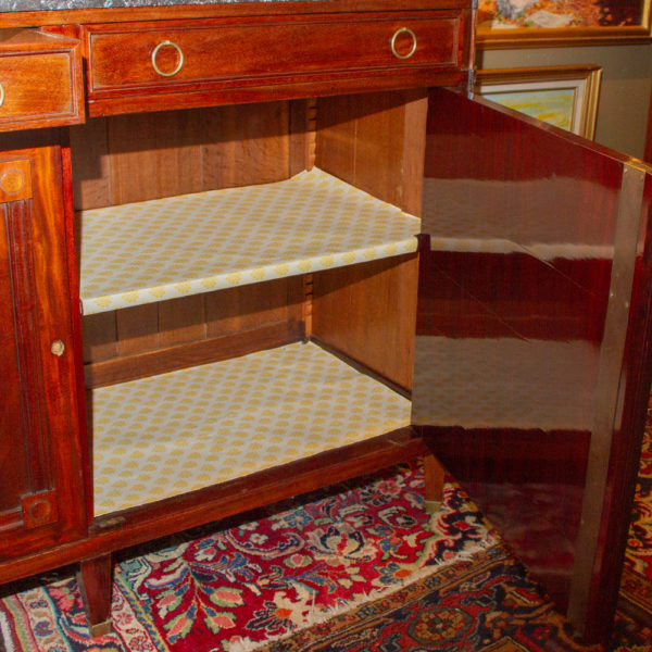 Antique Marble Top Server - Image 3