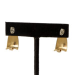 Diamond and Cubic Zirconia Ear Jackets in 14 Karat Gold - Image 5