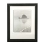 Black and White Photographic Print of a Beach Scene