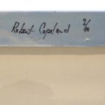 ROBERT COPELAND Print of Lake Como on Canvas - Image 4