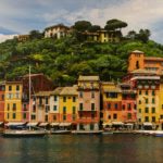 ROBERT COPELAND Print of Lake Como on Canvas - Image 2