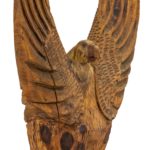 Hand Carved Wood Eagle - Image 4
