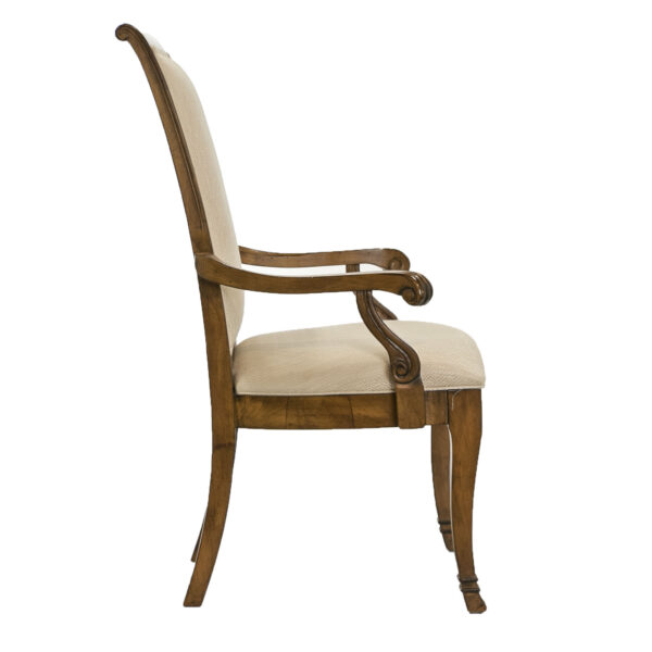 LEXINGTON Southern Living Dining Table with 10 Chairs, 2-22.5” Leaves, and Pads - Image 5