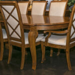 LEXINGTON Southern Living Dining Table with 10 Chairs, 2-22.5” Leaves, and Pads - Image 9