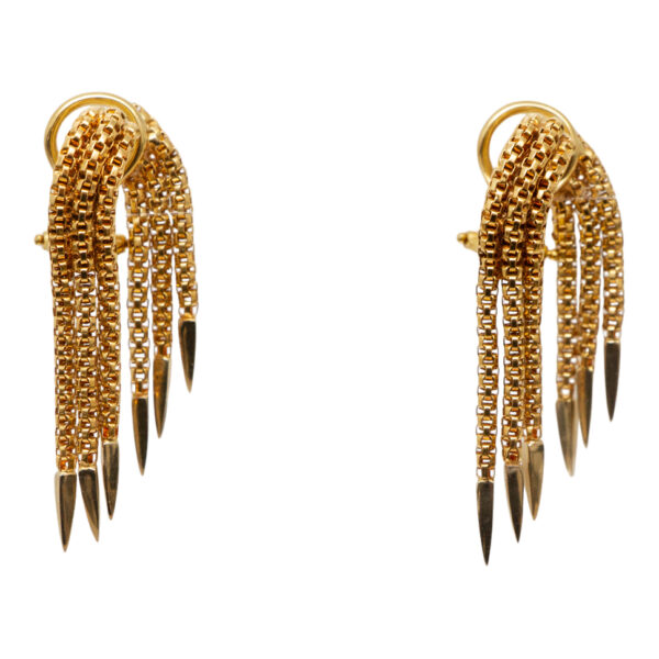 Drop Earrings in 14 Karat Gold - Image 1