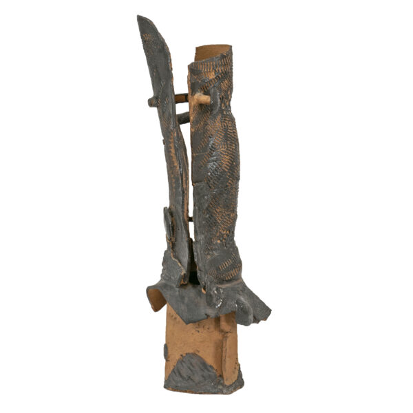 Decorative Abstract Floor Vase Sculpture - Image 2