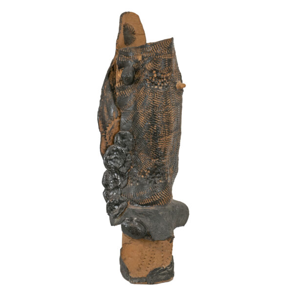 Decorative Abstract Floor Vase Sculpture - Image 1