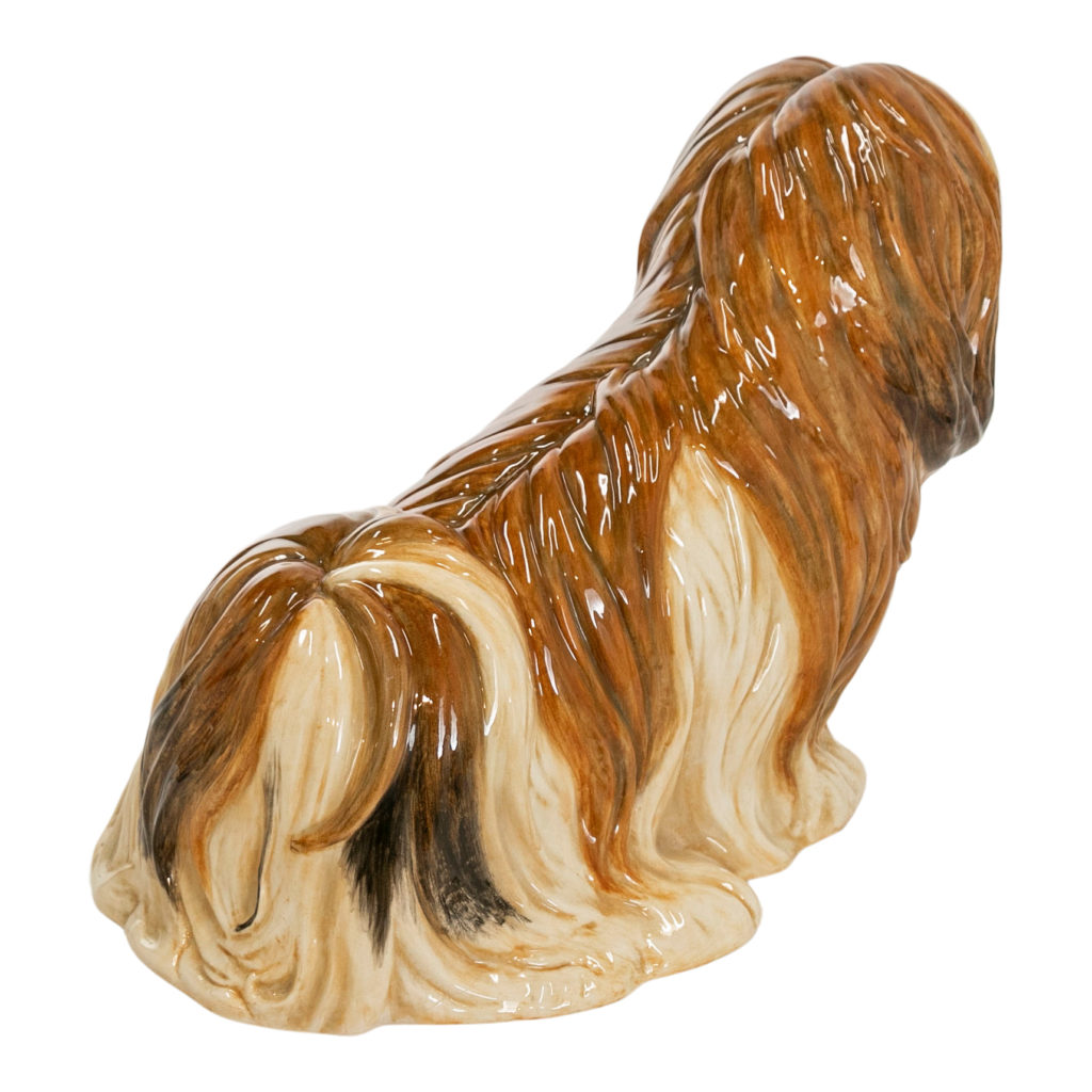 Vintage TOWNSEND Ceramic Lhasa Apso Grandview Mercantile