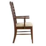 Amish Made Cherry Dining Table with 2-11.5” Leaves and 8 Chairs - Image 5