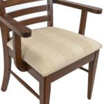 Amish Made Cherry Dining Table with 2-11.5” Leaves and 8 Chairs - Image 8