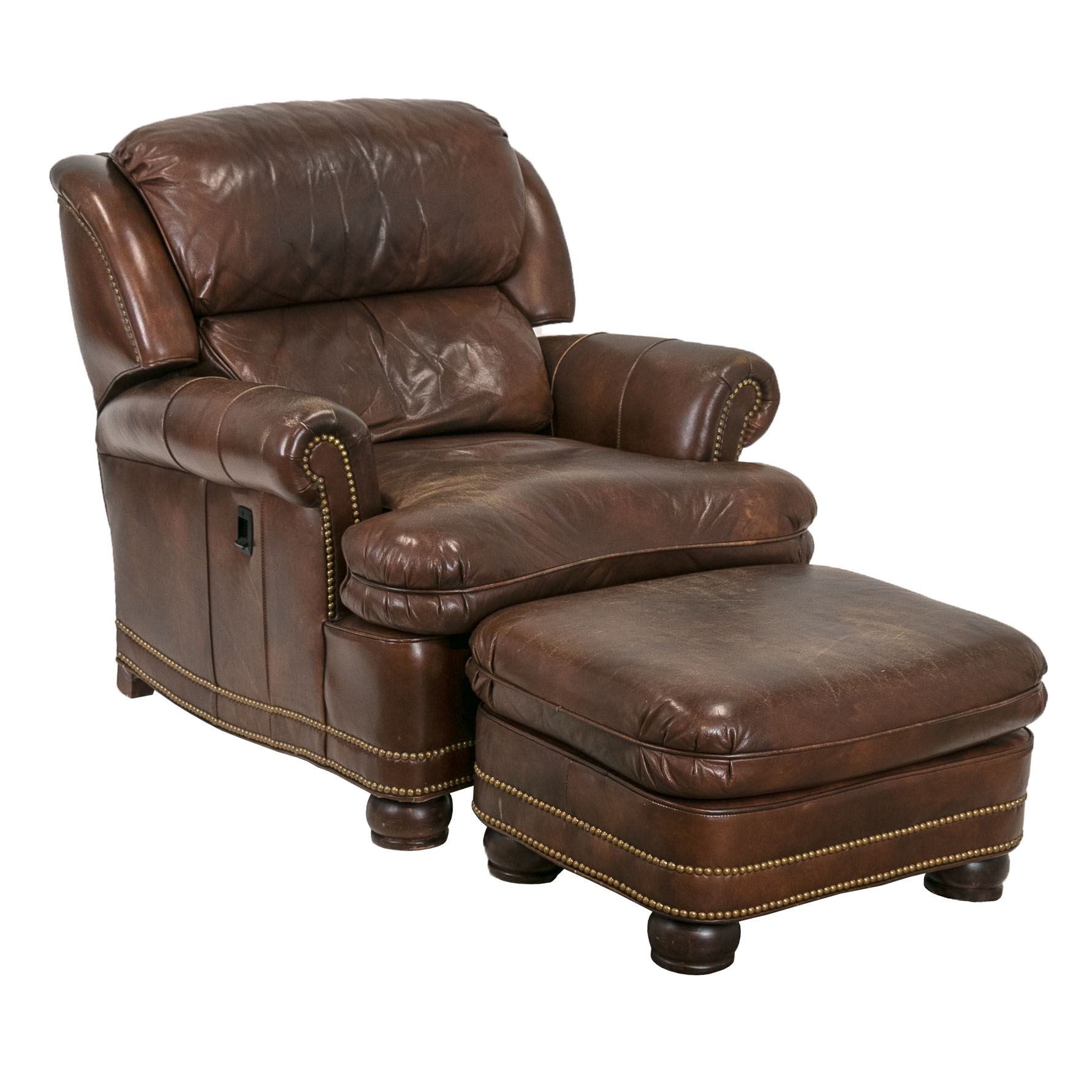 Empierre Fabric Club Chair and Ottoman