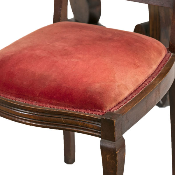 Empire Style Writing Desk with Velvet Seat Chair - Image 8