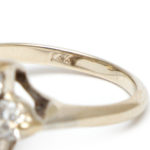 1.84 Total Carat Diamond Ring in 14 Karat Gold - Image 5