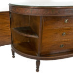 ROYAL FURNITURE By ROBERT W. IRWIN Hand Painted Marquetry Commode - Image 3