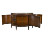 ROYAL FURNITURE By ROBERT W. IRWIN Hand Painted Marquetry Commode - Image 2