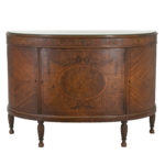 ROYAL FURNITURE By ROBERT W. IRWIN Hand Painted Marquetry Commode