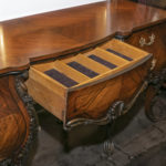 Louis XV Style Rosewood and Walnut Sideboard - Image 8