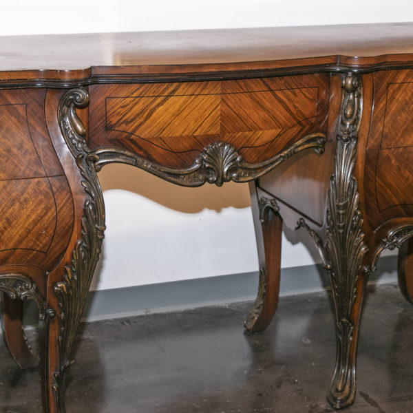 Louis XV Style Rosewood and Walnut Sideboard - Image 5