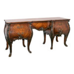 Louis XV Style Rosewood and Walnut Sideboard