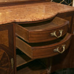 French Inlaid Marble Top Server - Image 8
