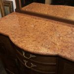 French Inlaid Marble Top Server - Image 6